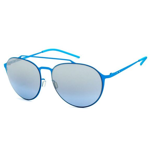Italia Independent Round Frame Sunglasses Women Blue
